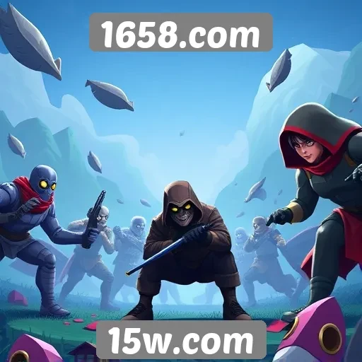 Visão geral das ofertas de jogos em 1658.com